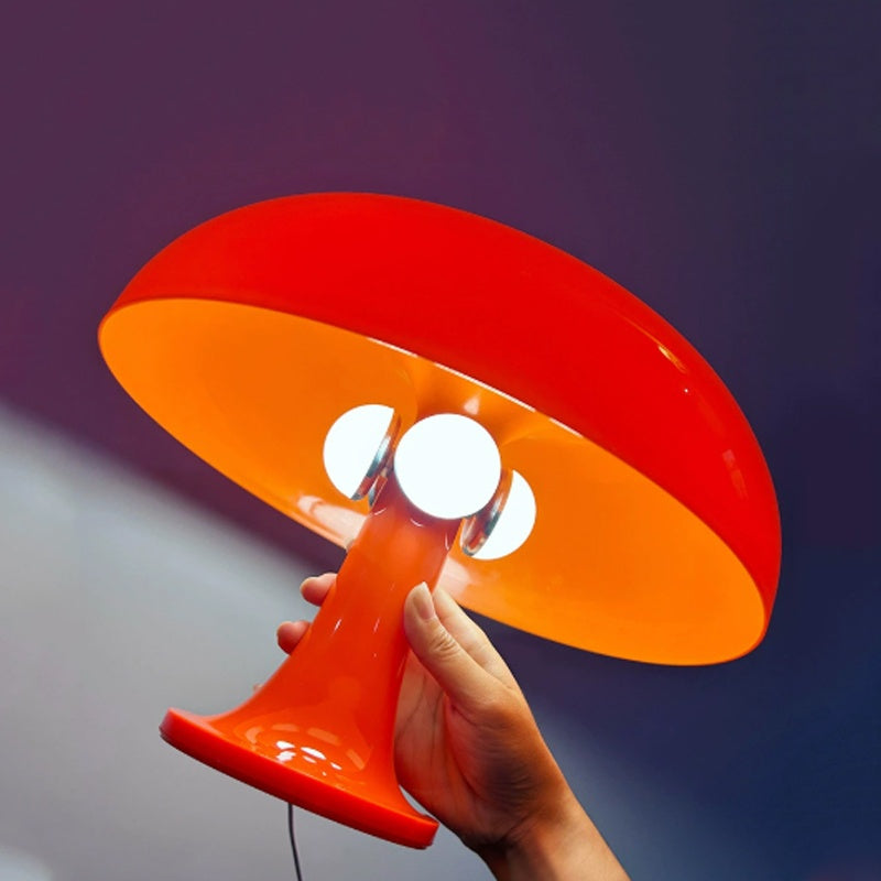 LED Mushroom Table Lamp Modern Bedside Light for Room Decor & Christmas Gift