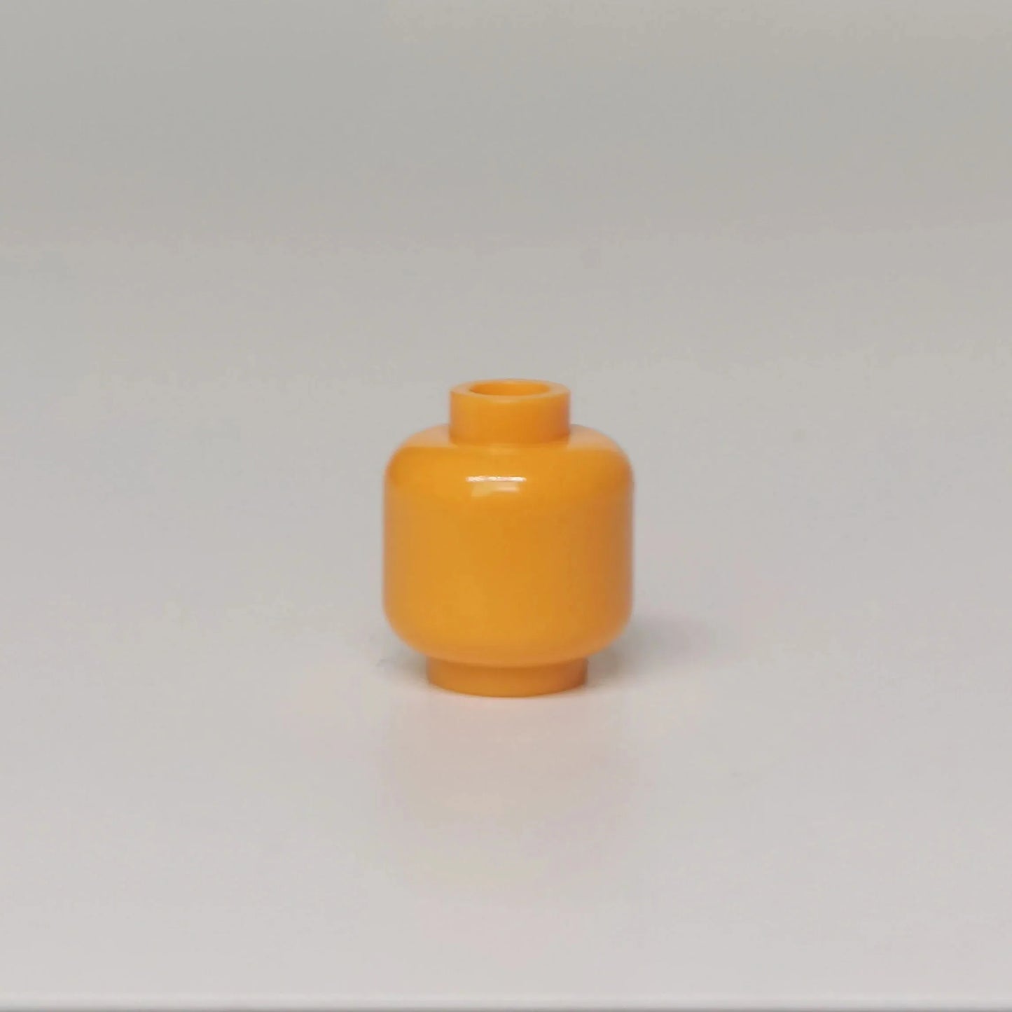 100pcs DIY MOC Building Block Heads | Plain Minifigure Parts for Customization