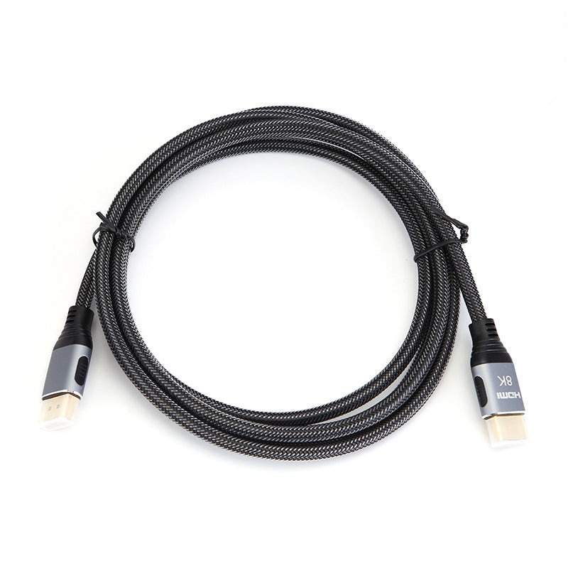 Câble audio et vidéo ultra-net avec tresse en nylon
