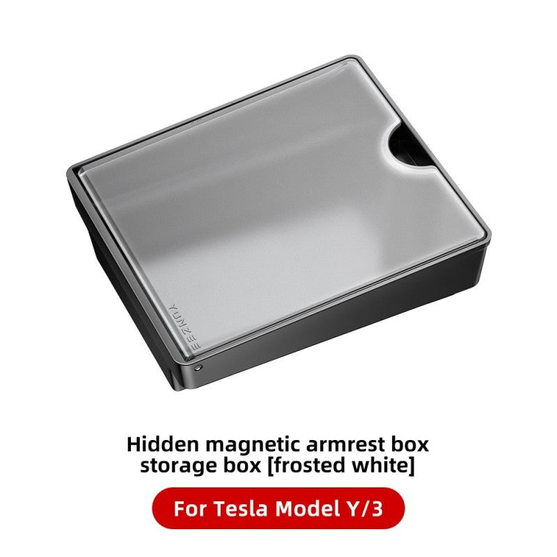 Aplicable a la caja de almacenamiento del reposabrazos de control central del Model3Y