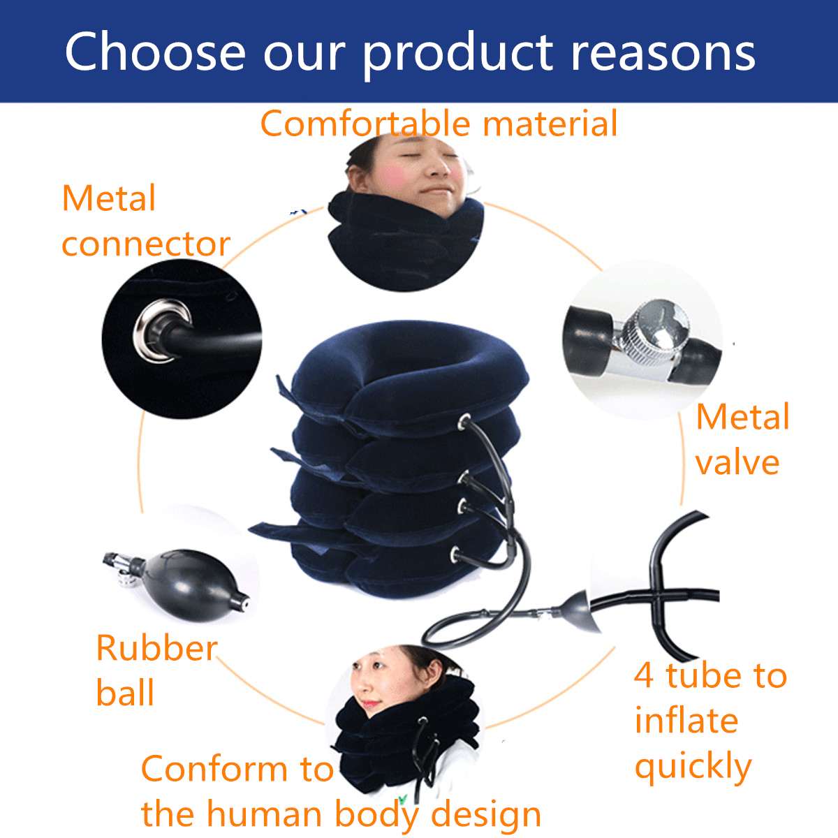 Dispositivo portátil de rehabilitación de tracción cervical