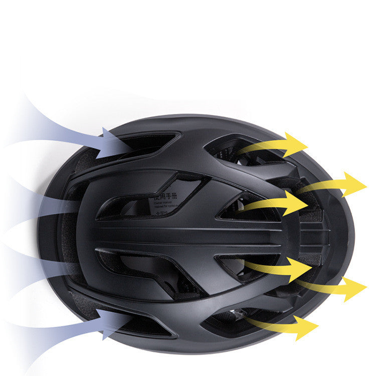 Cycling Helmet with LED Tail Light | 17 Vents | USB Rechargeable | 3 Colors