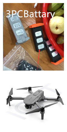 Drone GPS pliable avec caméra HD et nacelle, rangement pratique