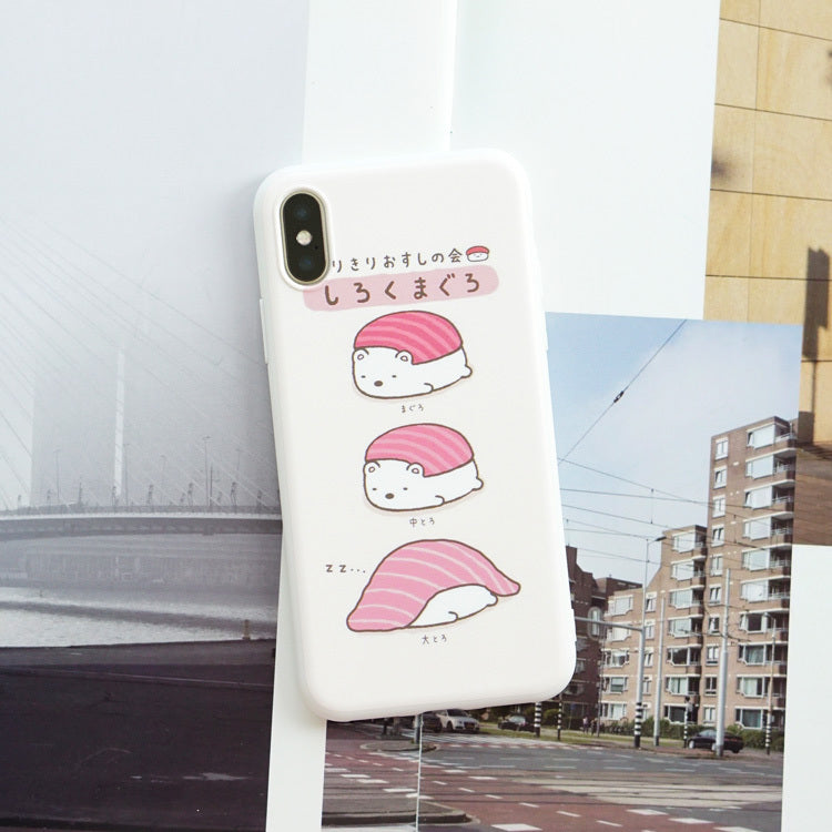 Sakurasaka Salmon Sushi Creative iPhone Case – Fun Food Design | iPhone 6–12
