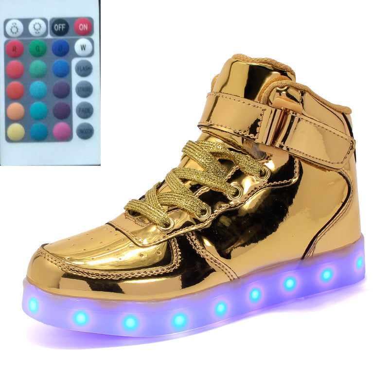 High-top Led Luminous Shoes Electronics
