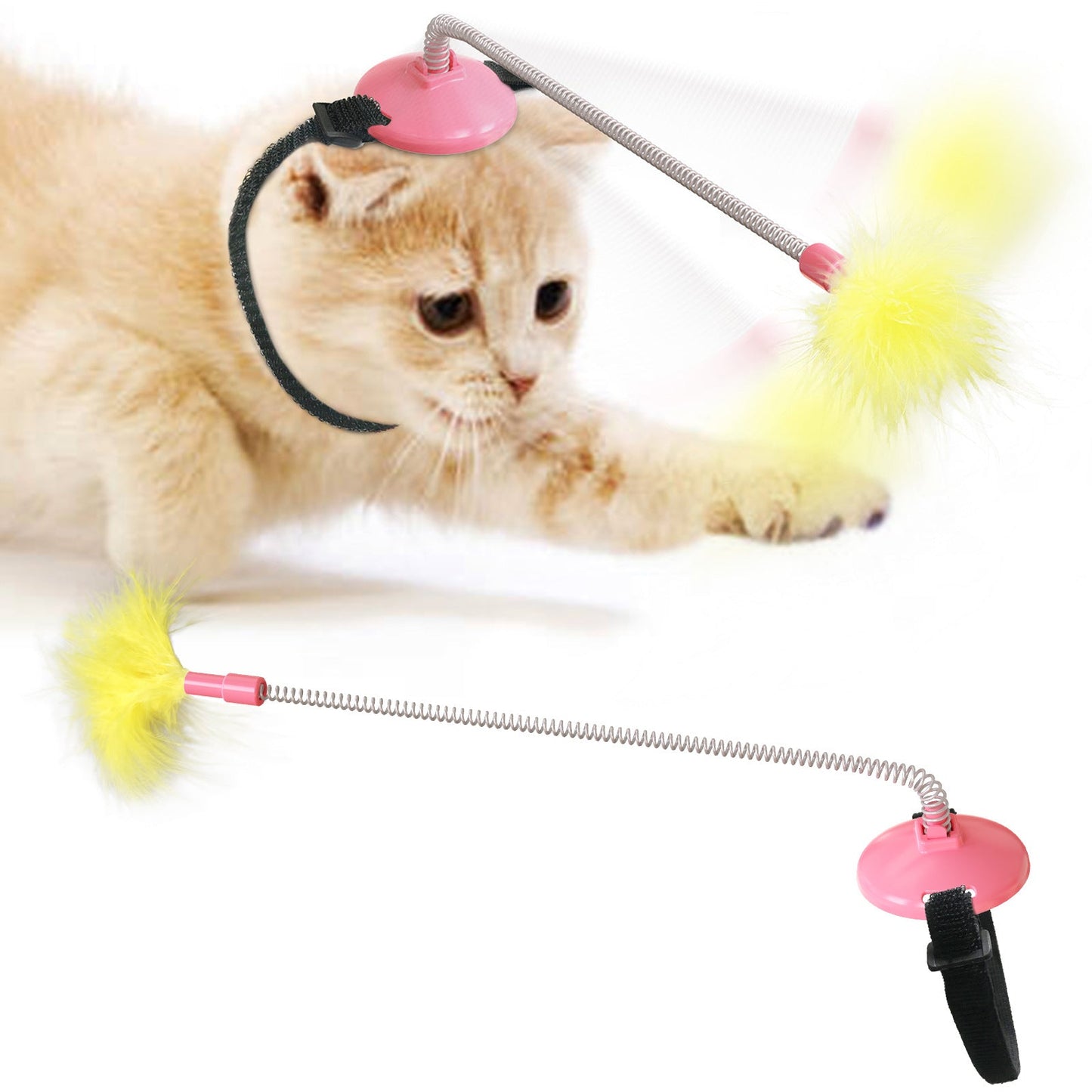 Vara divertida de plumas para gatos Kitty Relief