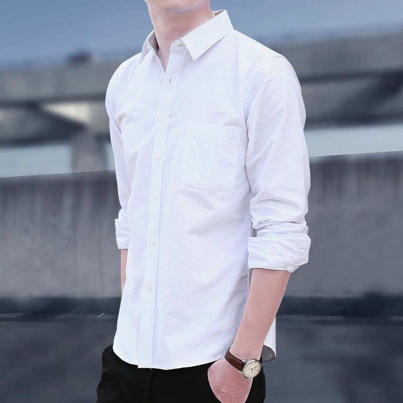 Men's Shirts Slim Fit Casual Apparel