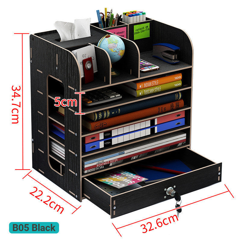Estante de libros Mesa sencilla Estantería sencilla y moderna para estudiantes