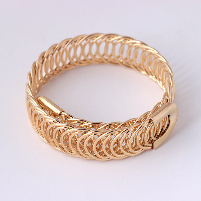 L001 European Punk Adjustable Bracelets & Bangles Women