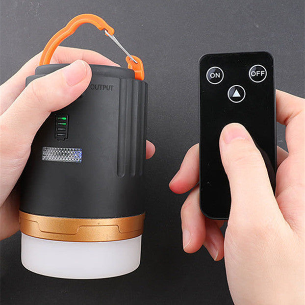 Lumière d'urgence de camping Télécommande Lumière de camping extérieure Lumière de pêche Lumière de tente