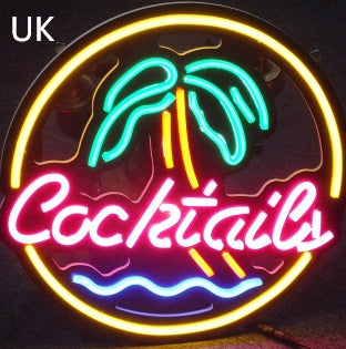 Éclairage publicitaire, Décoration intérieure à LED, Cocktaily English