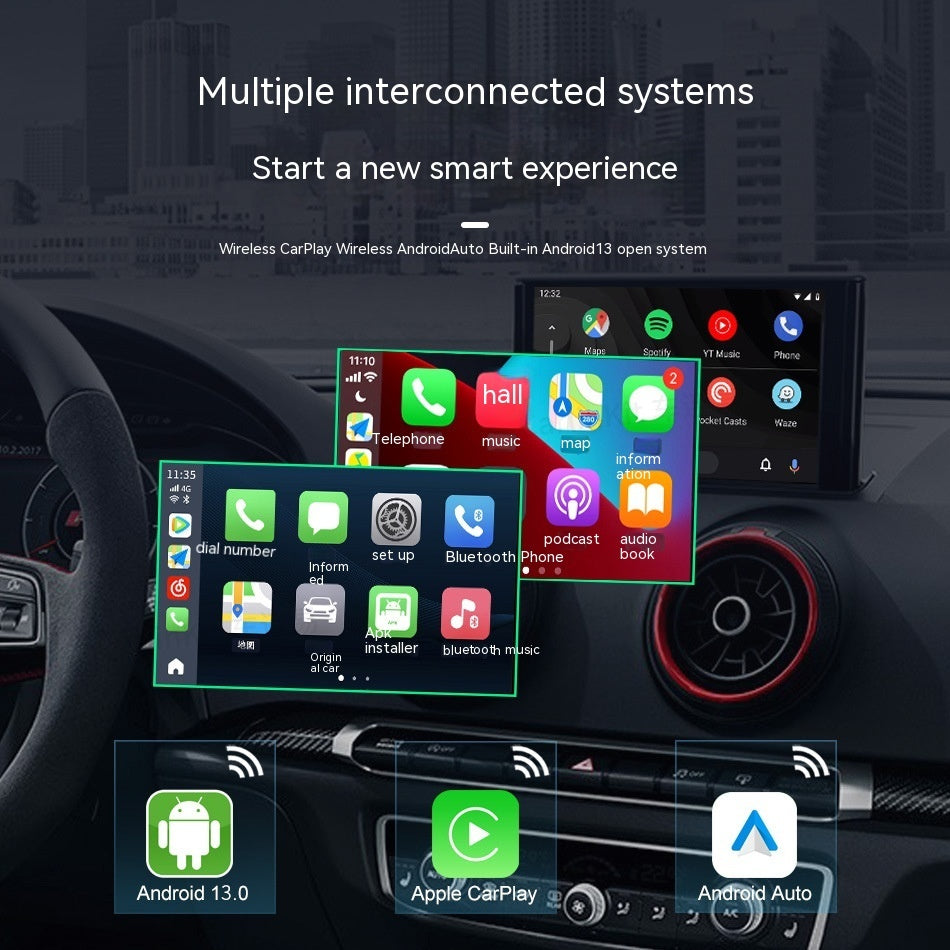 Sistema Android inalámbrico para coche Qualcomm de 8 núcleos