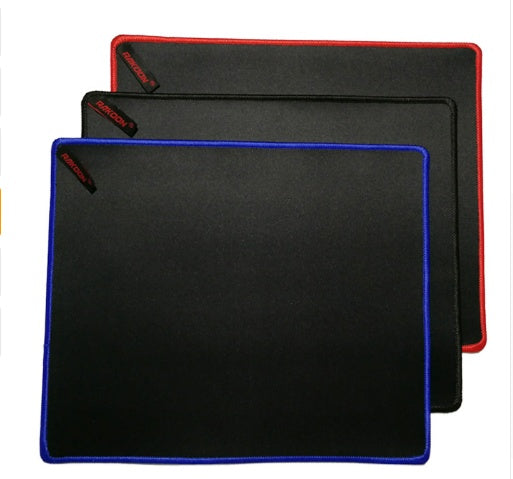 Alfombrilla de ratón grande de color sólido, borde cosido, alfombrilla de escritorio grande para teclado y ratón para juegos como CS GO, LOL y Dota