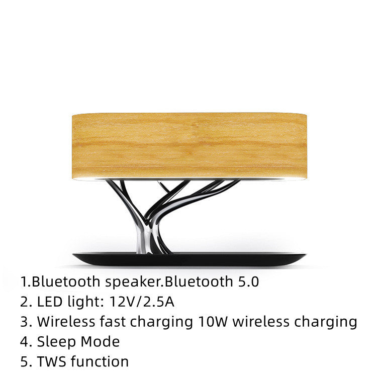Luz de Noche Multifunción Árbol Audio Bluetooth