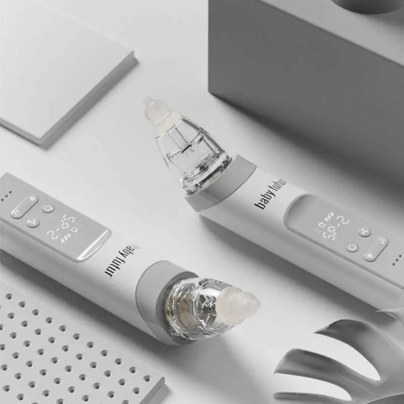 Aspirateur nasal bébé et extracteur de points noirs 2 en 1