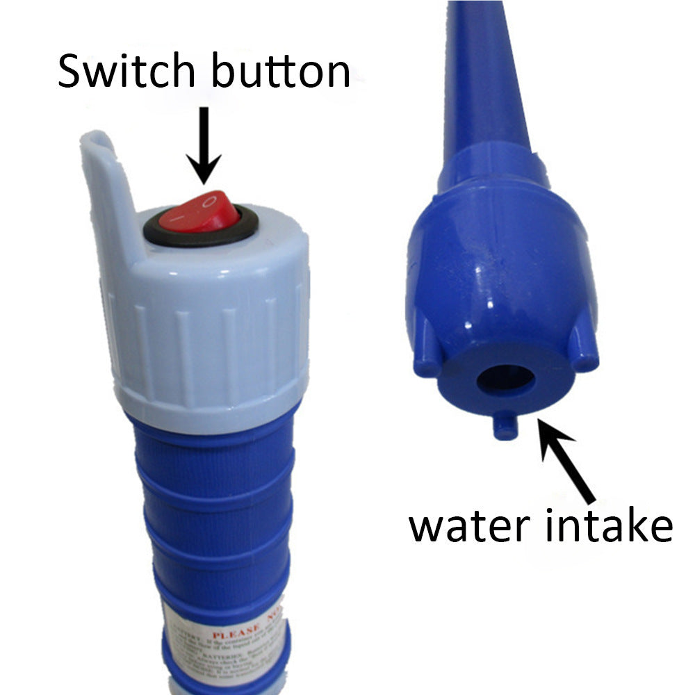 Práctico dispositivo eléctrico portátil para agua
