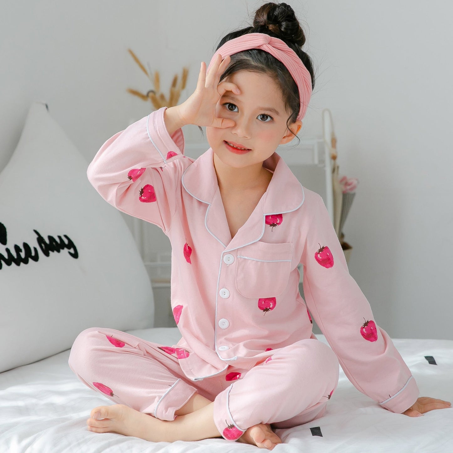 Cotton Pajamas Children Essential