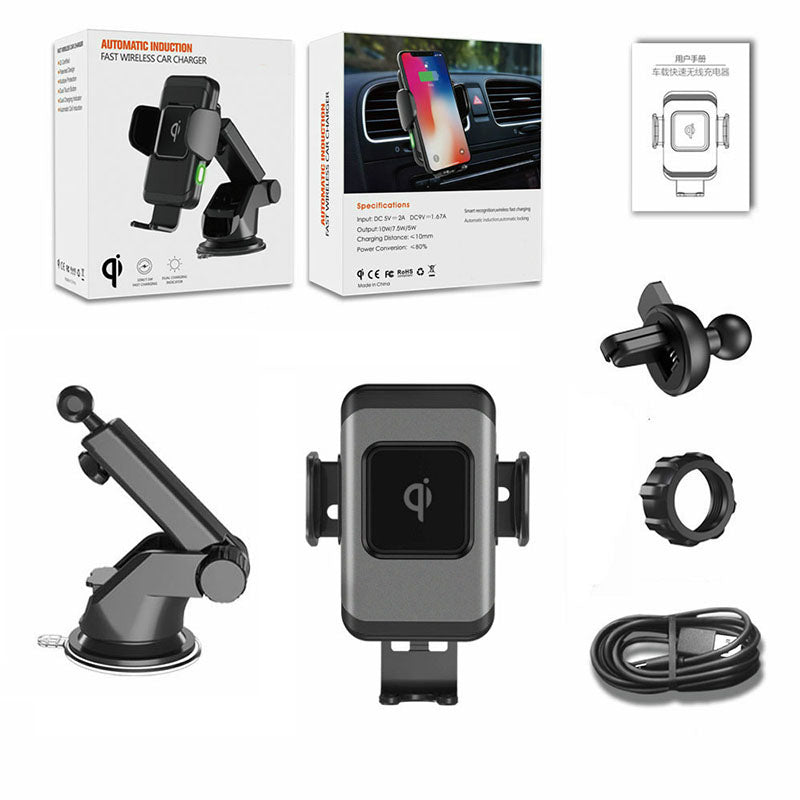 Cargador inalámbrico rápido para coche de 10W