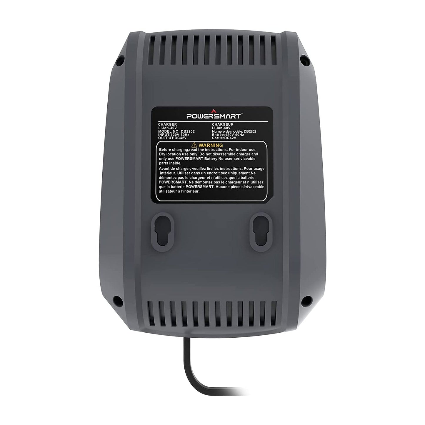 40V Battery Charger DB2202A (Battery Not Included)