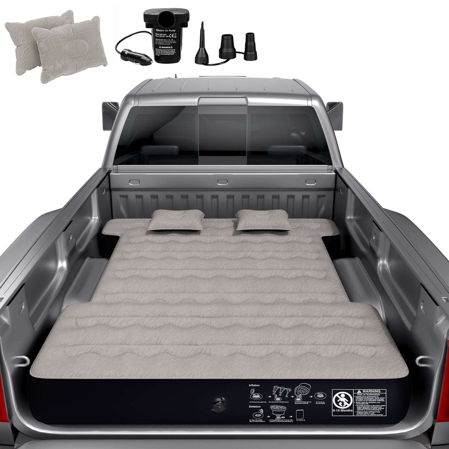 DikaSun Chevrolet 5.5-5.8ft | 6-6.5' Truck Bed Air Mattress