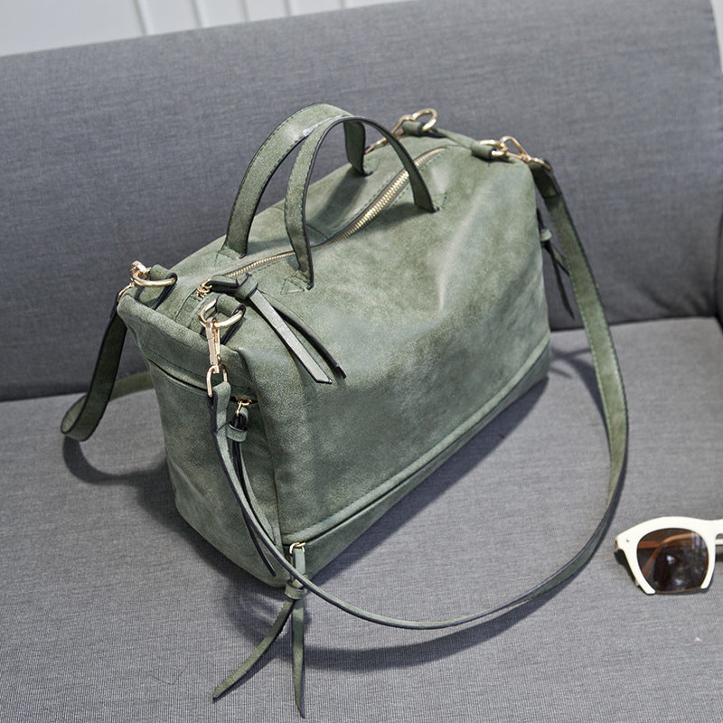 sac à main femme mode sac en gros sac en cuir mat rétro sac sacs locomotive sac