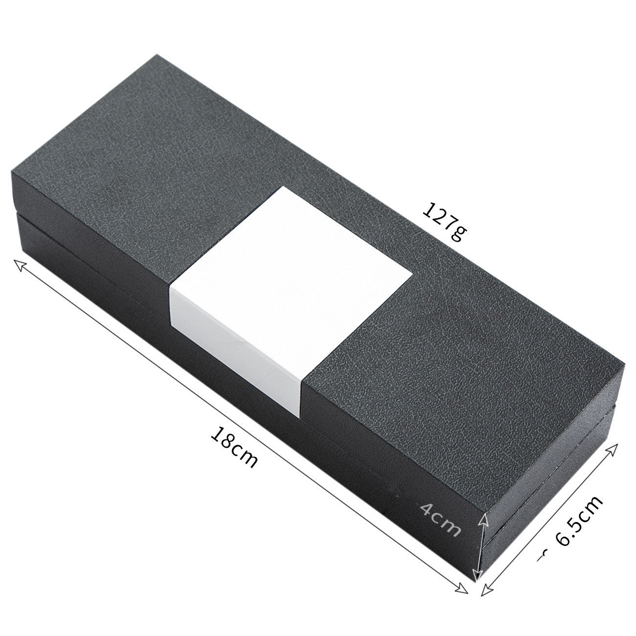Boîte cadeau stylo en aluminium à charnière pour entreprise
