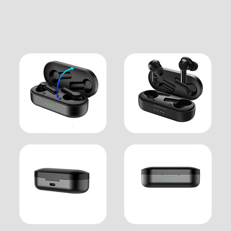 Casque d'écoute sport étanche avec réduction de bruit active (ANC) et commandes tactiles