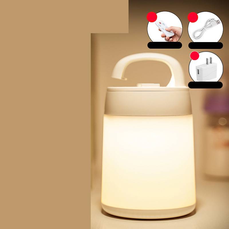 Lampe de table à lumière douce et protection oculaire LED avec télécommande