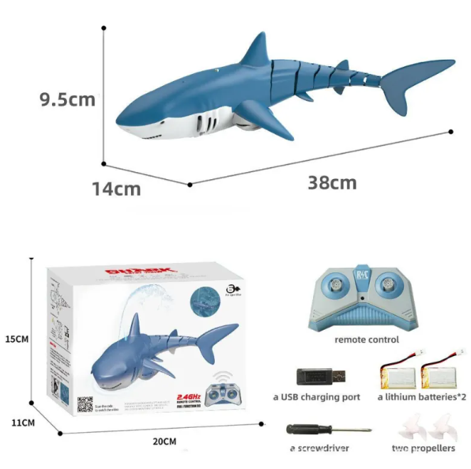 AquaZoom Water Jet Shark
