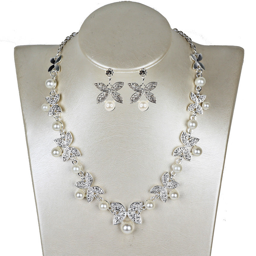 New Pearl Butterfly Necklace Jewelry