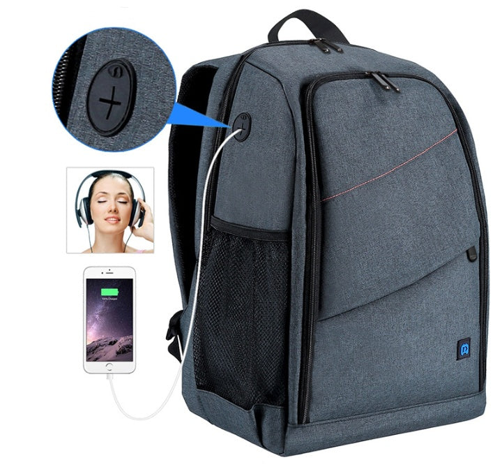 Mochila de cámara impermeable