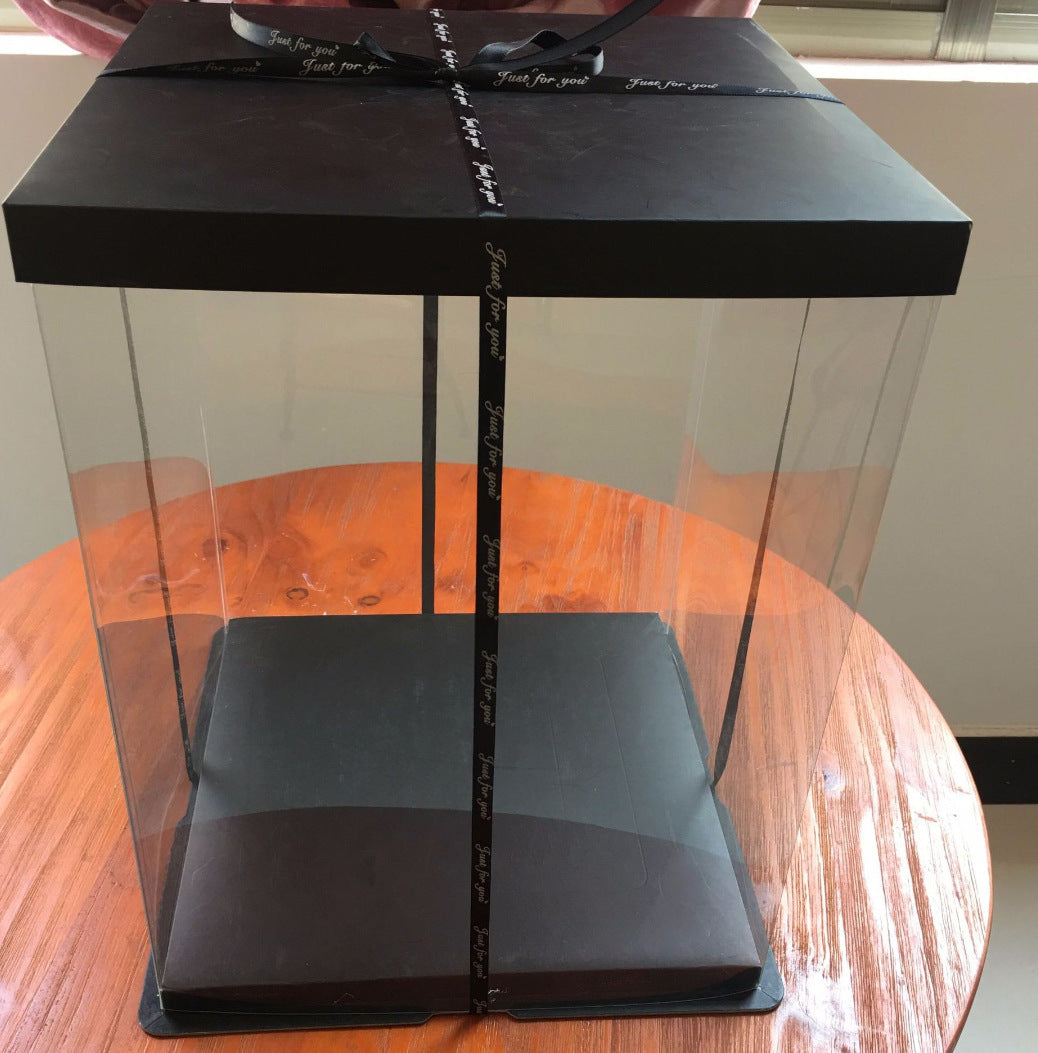 Caja de regalo sencilla de oso para el hogar