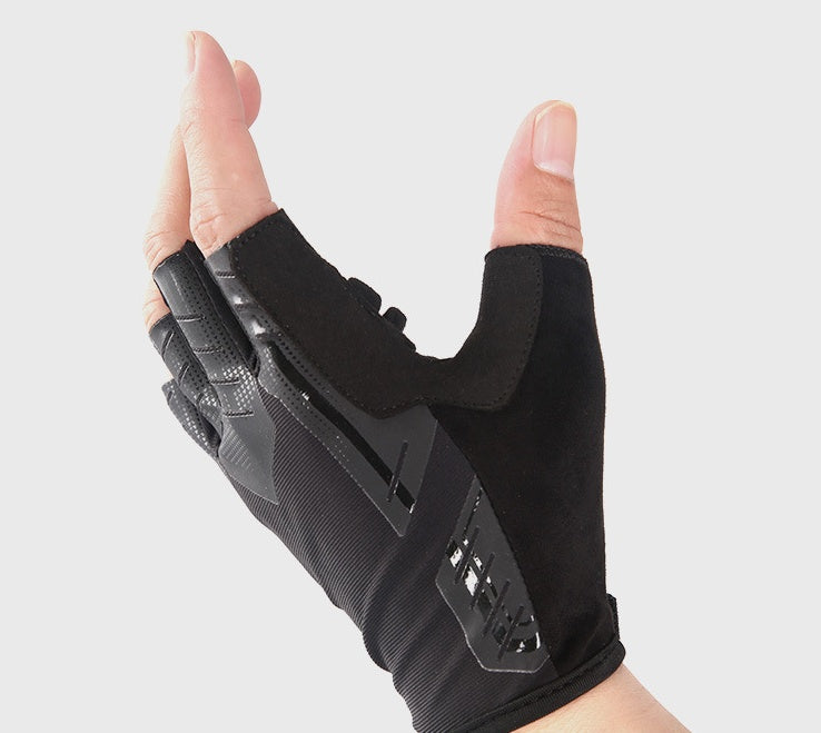 Gants de Cyclisme Hommes Femmes Mi-Doigt Antichoc Résistant à l'Usure Respirant Gant de Vélo de Route Équipement de Vélo de Sport