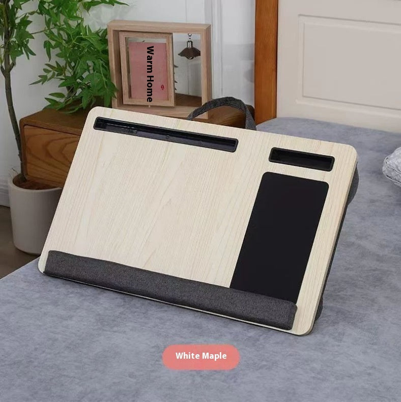 Mesa portátil de cama para rodillas, mesa perezosa, escritorio de computadora multiusos para laptop