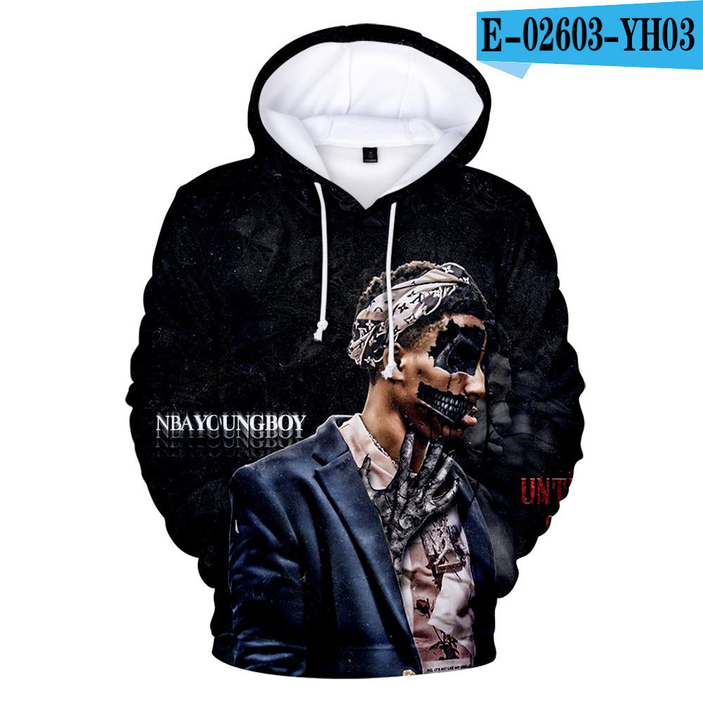 Sweat à capuche 3D personnalisé