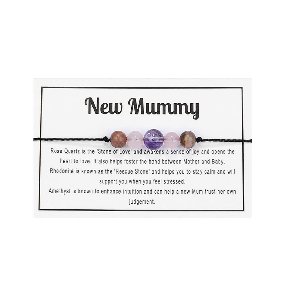Chakra Amethyst Crystal Beaded Bracelet