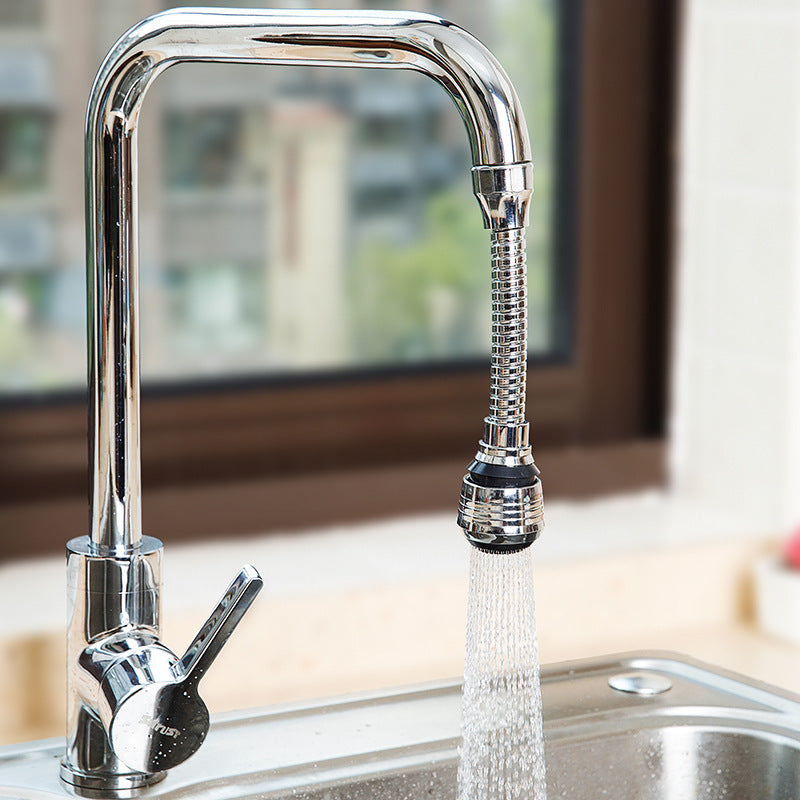 Extended Hose Dual-Mode Faucet Bubbler Sprinkler