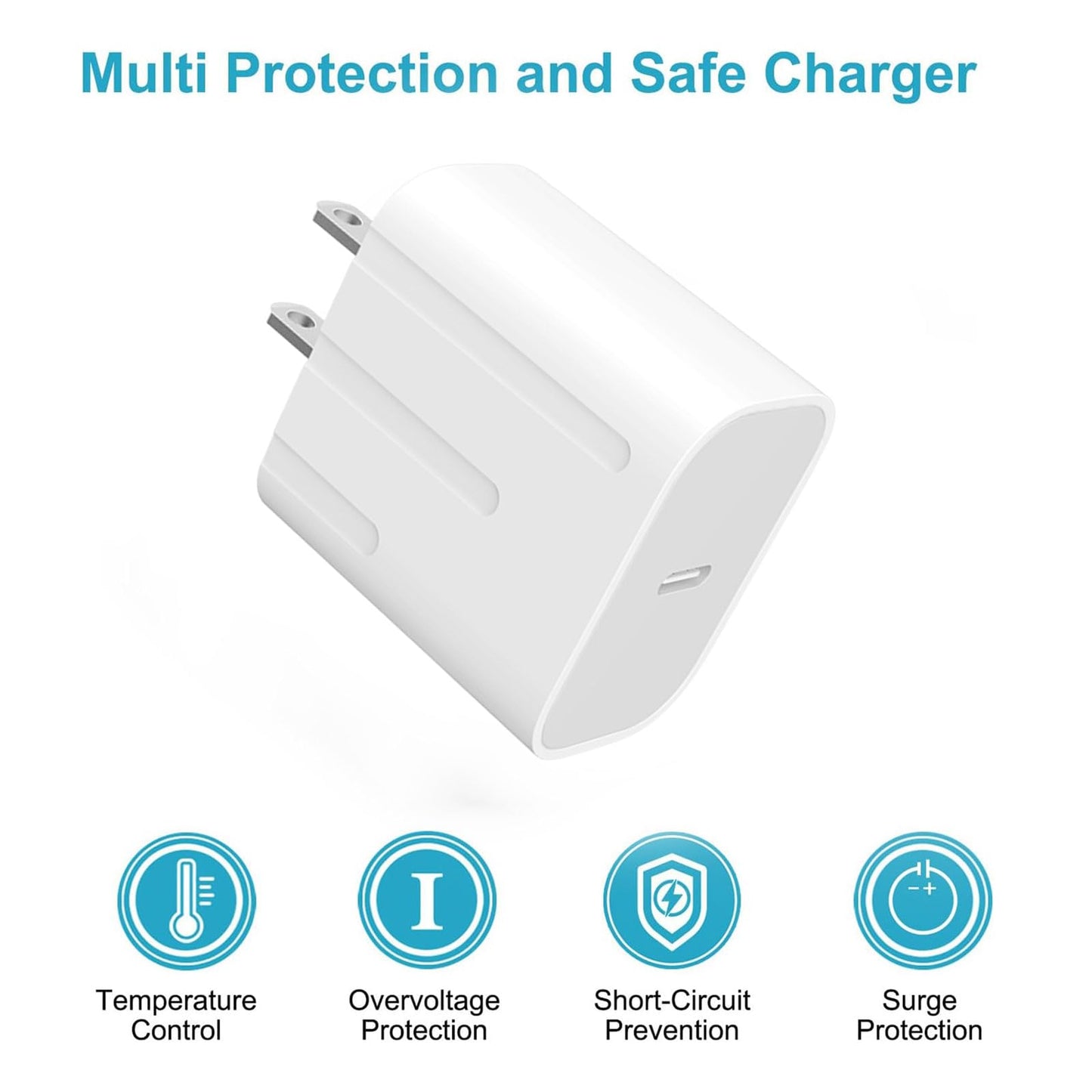 Usb C Charger Block Fast Charging 20W Type C Chargers Power Adapter For I Phone