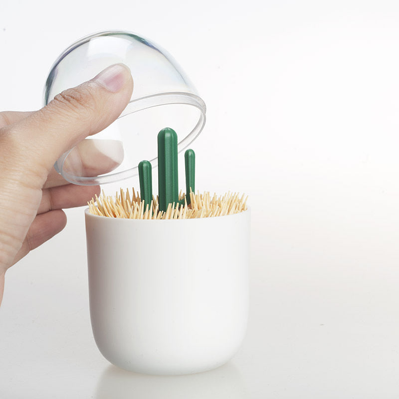 Boîte de rangement de cure-dents multi-usages en forme d'animal et de plante