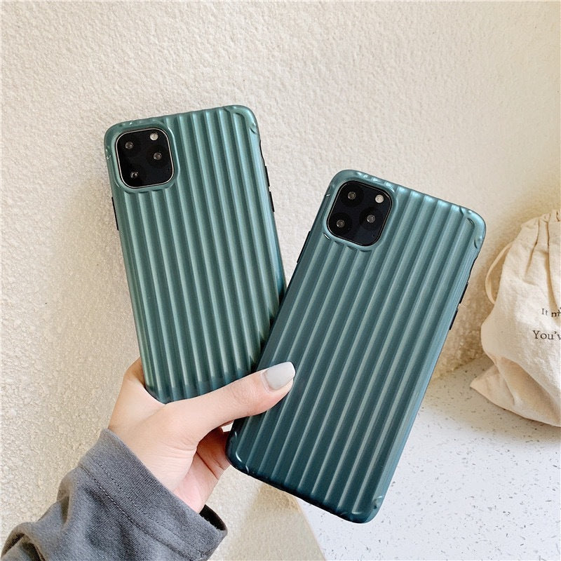 Compatible avec Apple, Valise souple vert foncé solide