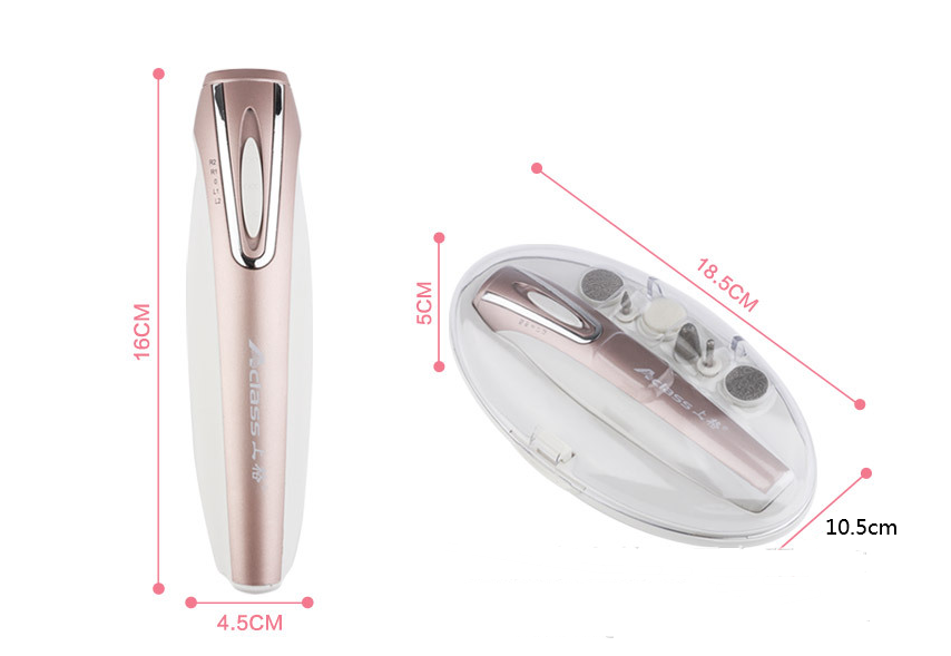 Pulidor de uñas eléctrico