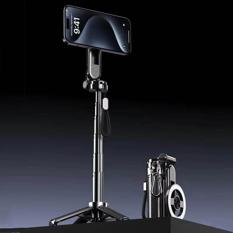 4-in-1 Selfie Stick – Rotate, Snap, Shine