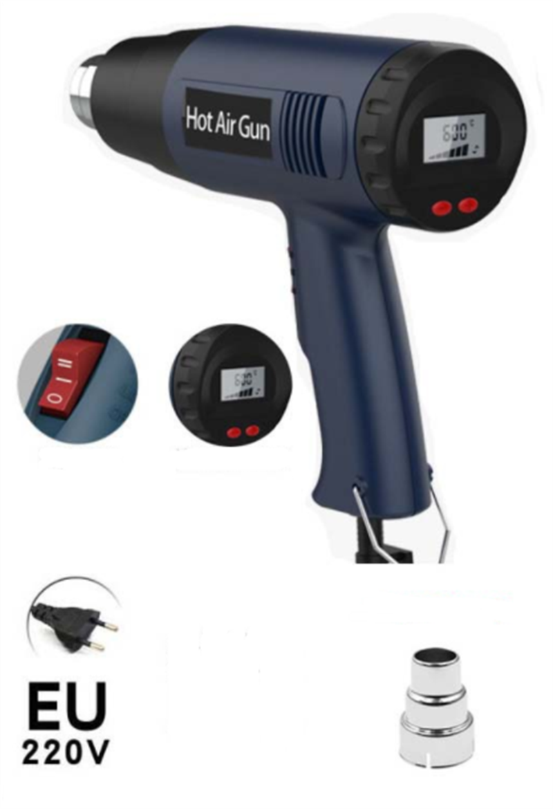 Sèche-cheveux industriel puissant à film thermorétractable