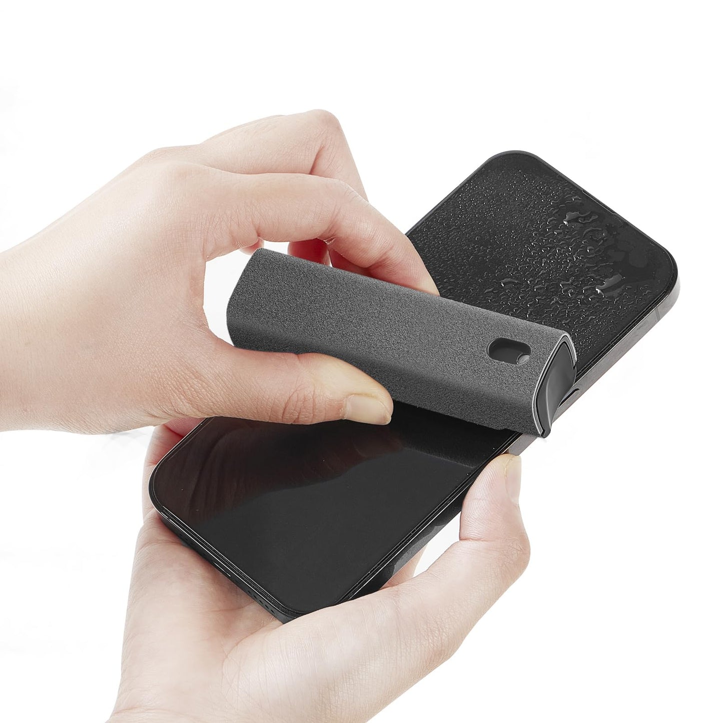 Screen Mist Cleaner & Microfiber Cloth — Universal Phone, Laptop & Tablet Screen