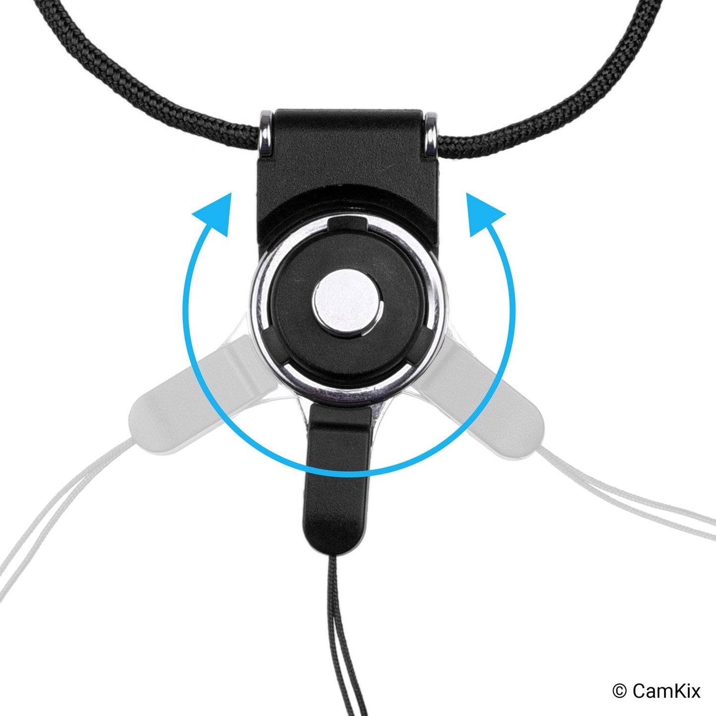 Remote Control With ® Technology, Black - Wrist Strap