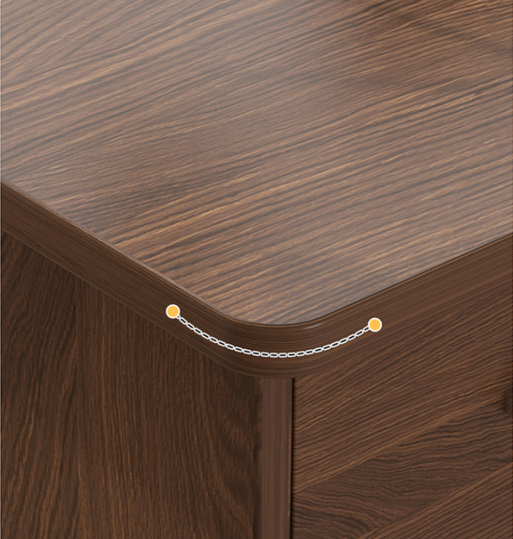 Mesa de oficina simple moderna, escritorio para el hogar, estudiante, dormitorio integrado