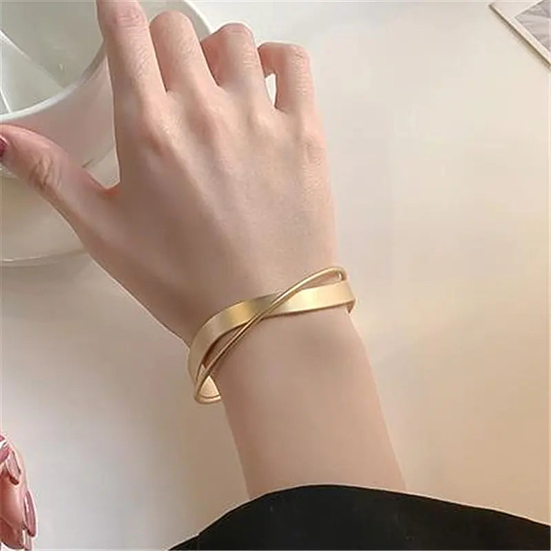 Pulsera Cruzada Ola Sencilla