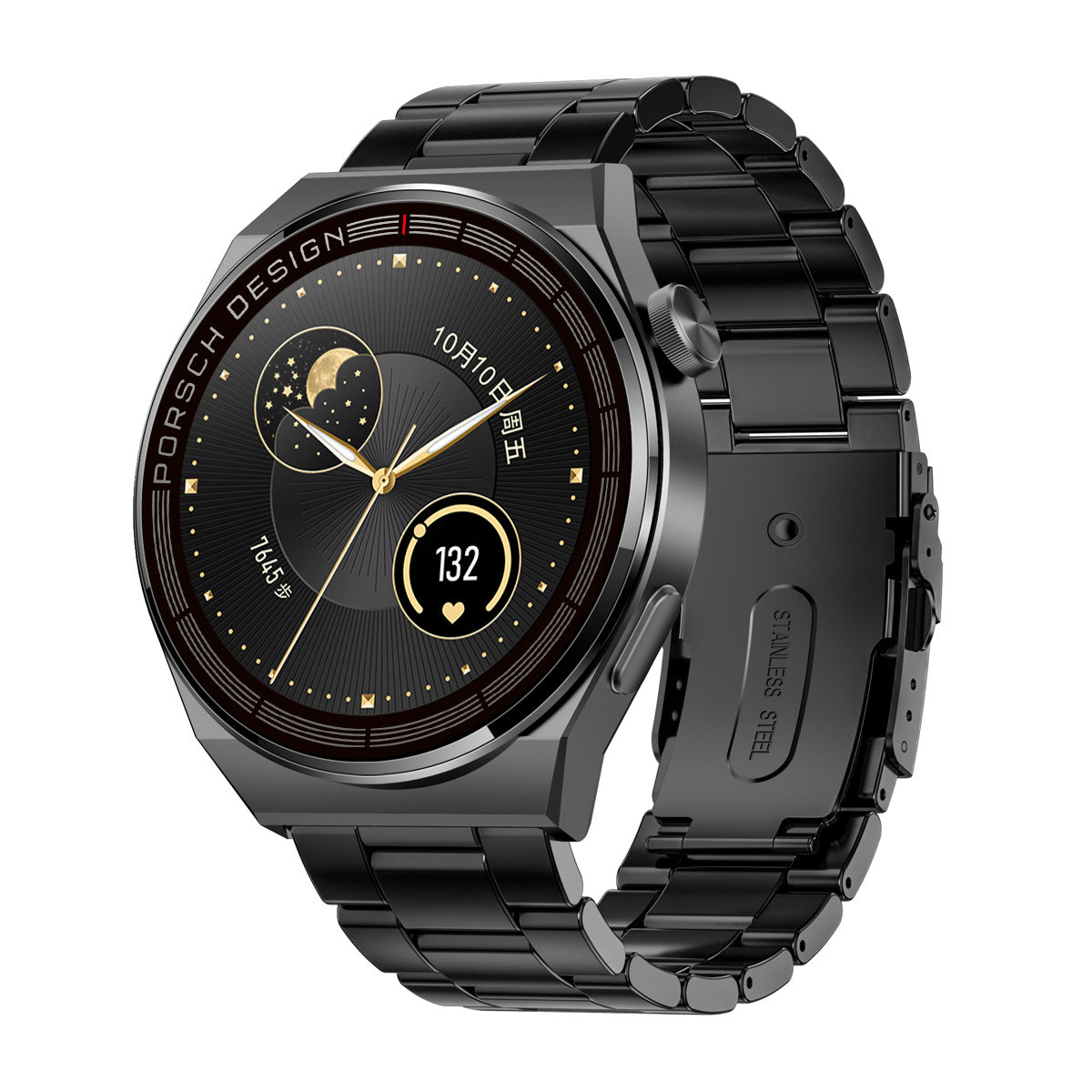 Reloj inteligente con pago sin conexión, NFC, llamadas Bluetooth, cinetómetro y podómetro