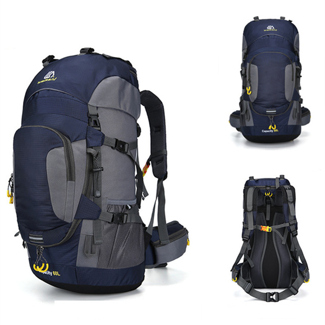 Waterproof Outdoor Sports Hiking Backpack with Cover