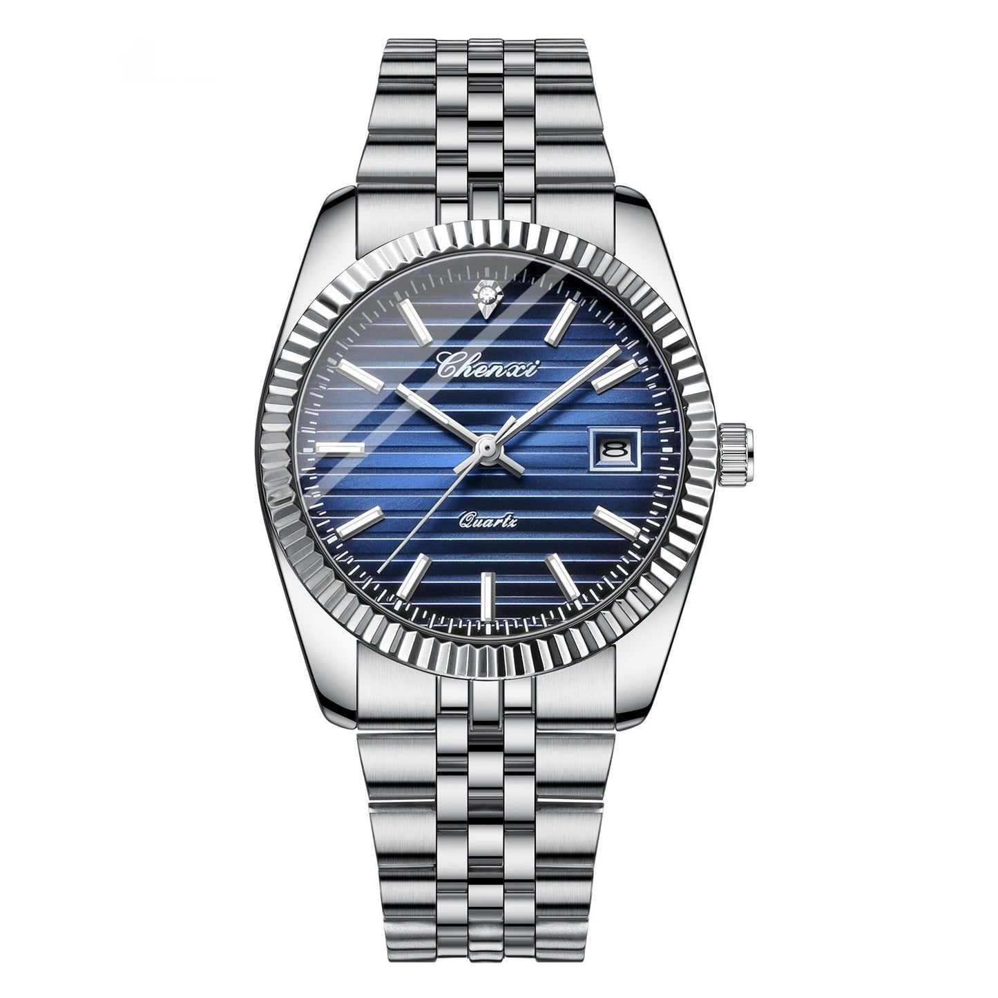 Business Calendar Luminous Waterproof Quartz Watch